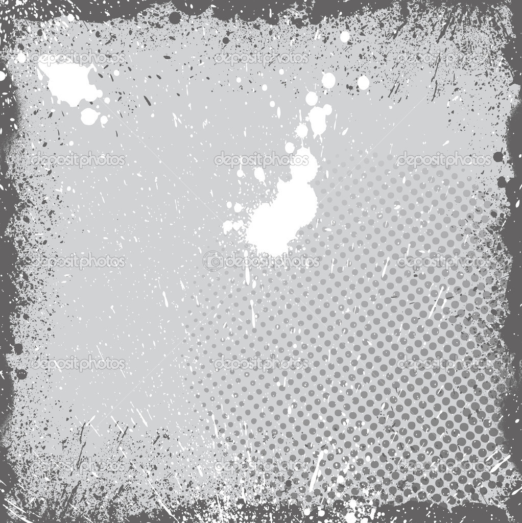 Vector Halftone Grunge Texture