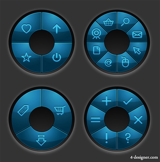 Vector Web Buttons