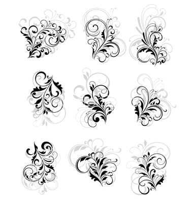 Victorian Flourish Vector Free