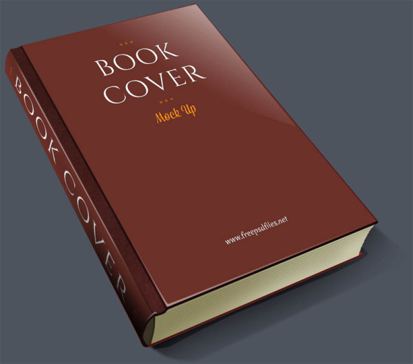 Vintage Book Cover Psd