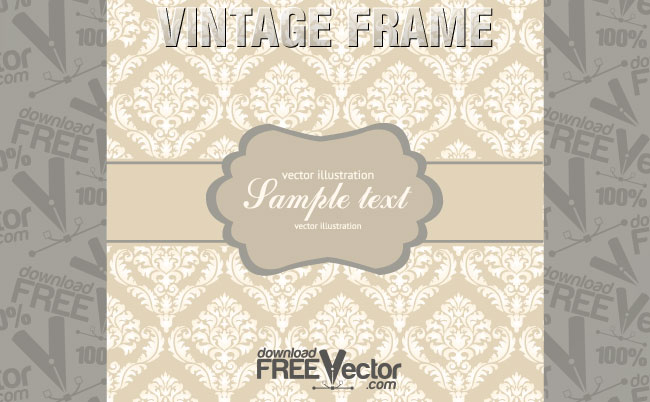 Vintage Frame Vector