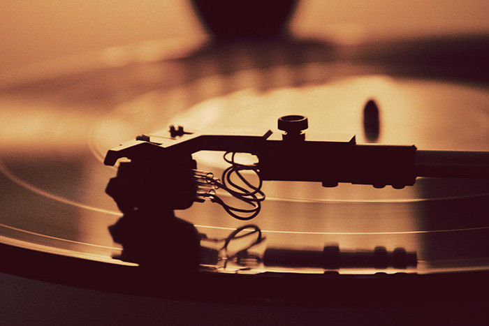 Vintage Record Player Photography