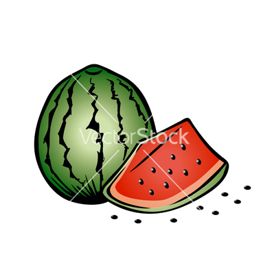 8 Free Vector Summer Watermelon Images