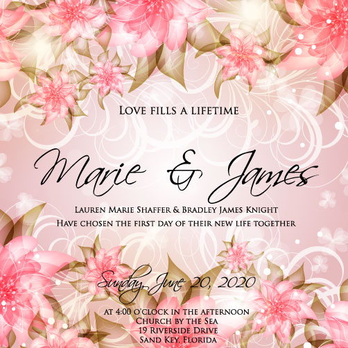 Wedding Invitation Cards Templates Free Download