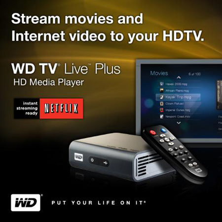 Western Digital WD TV Live Plus HD Media Player