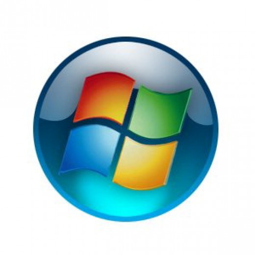 Windows 7 Start Button Icon BMP