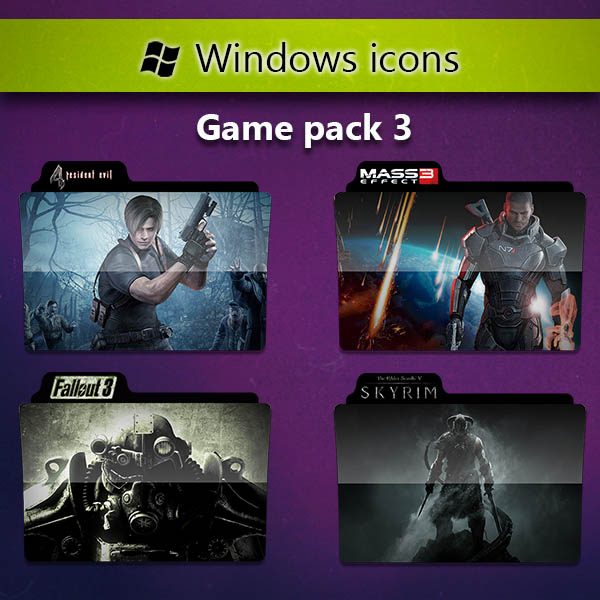 Windows Games Folder Icon