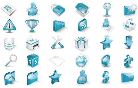 3D Vector Icons