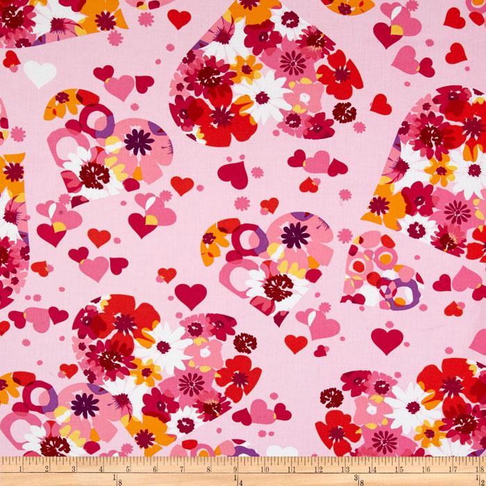 Abstract Floral Fabric