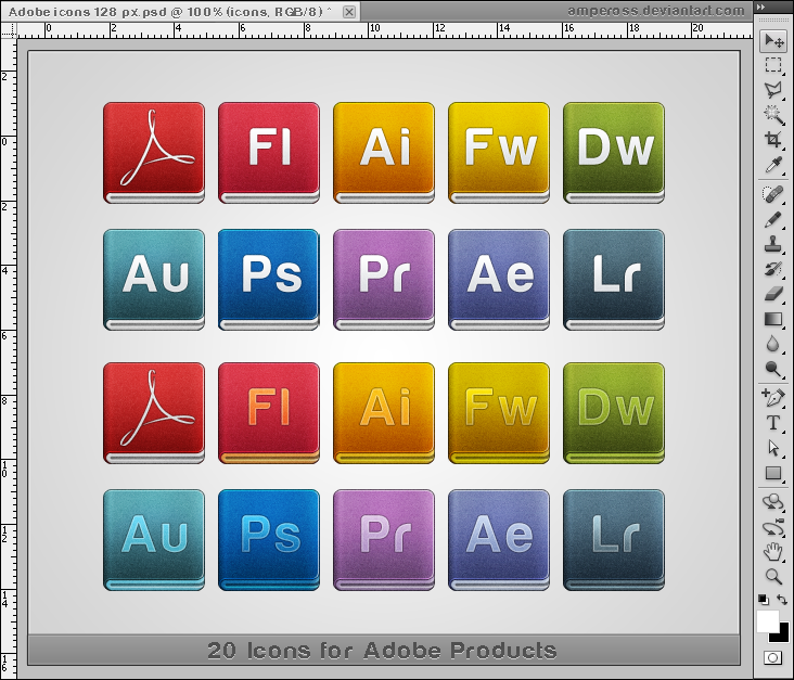 Adobe Program Icons