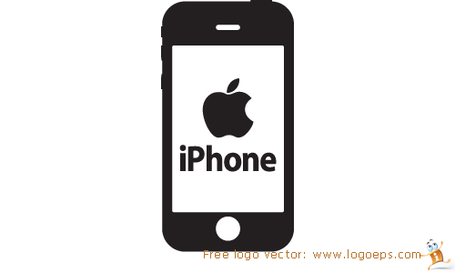 Apple iPhone Logo Vector Apple iPhone Logo Vector