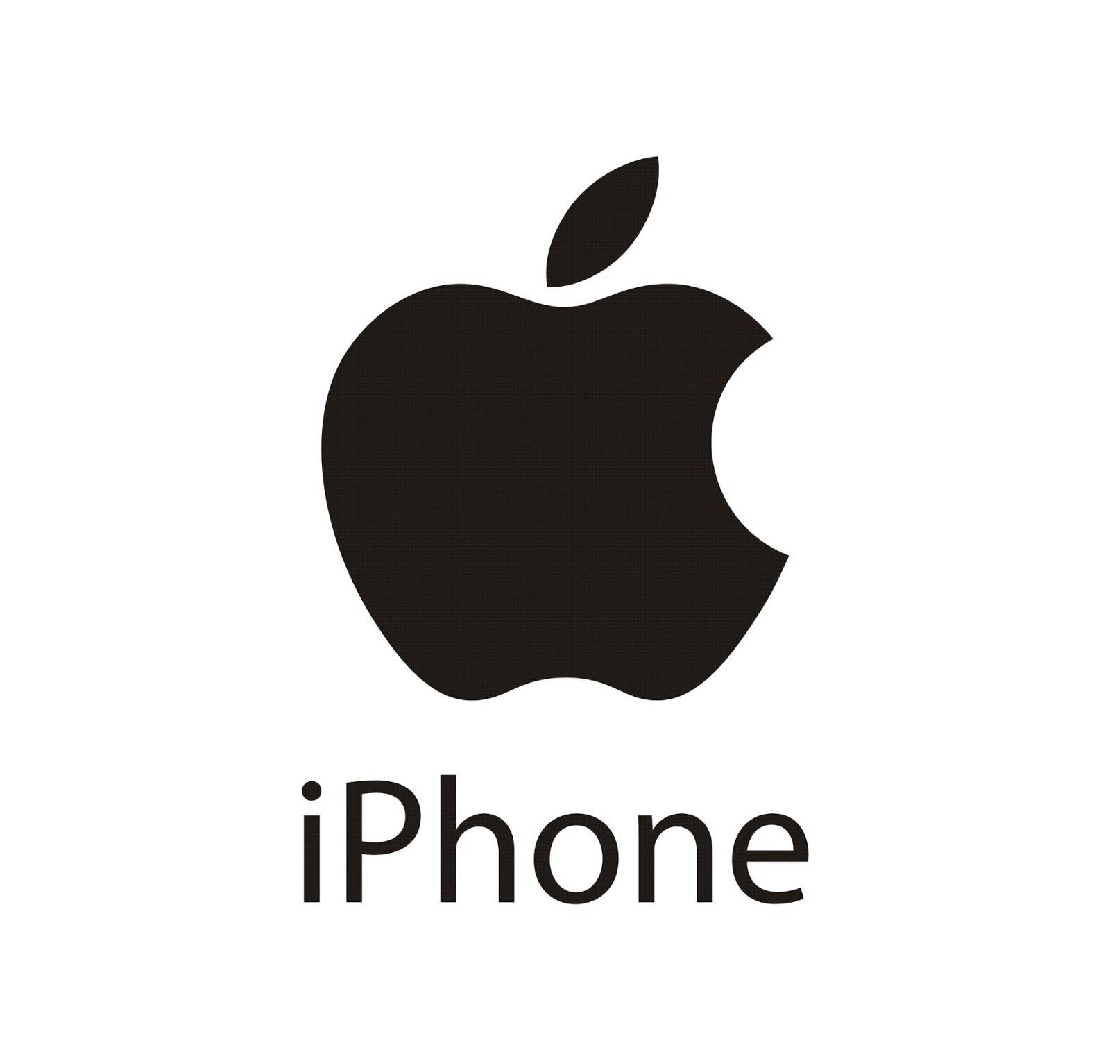 Apple iPhone Logo Vector Apple iPhone Logo Vector