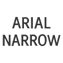 Arial Narrow Font