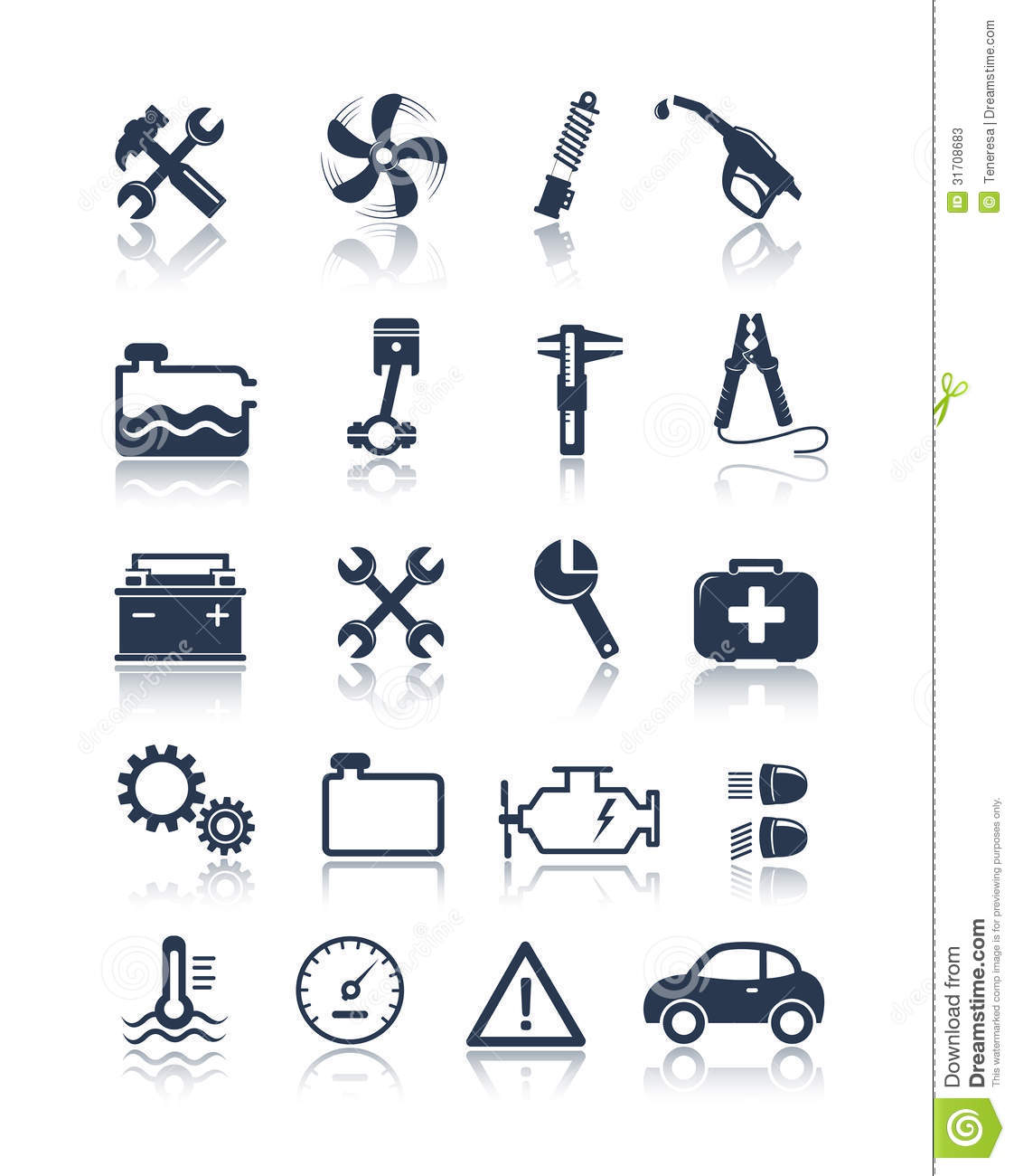 Auto Service Icons