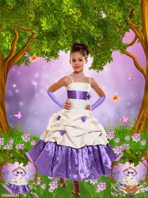 Beautiful Girls Photoshop Template Beautiful Girls Photoshop Template