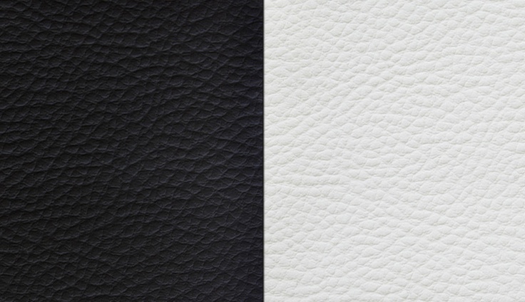 Black and White Leather Texture