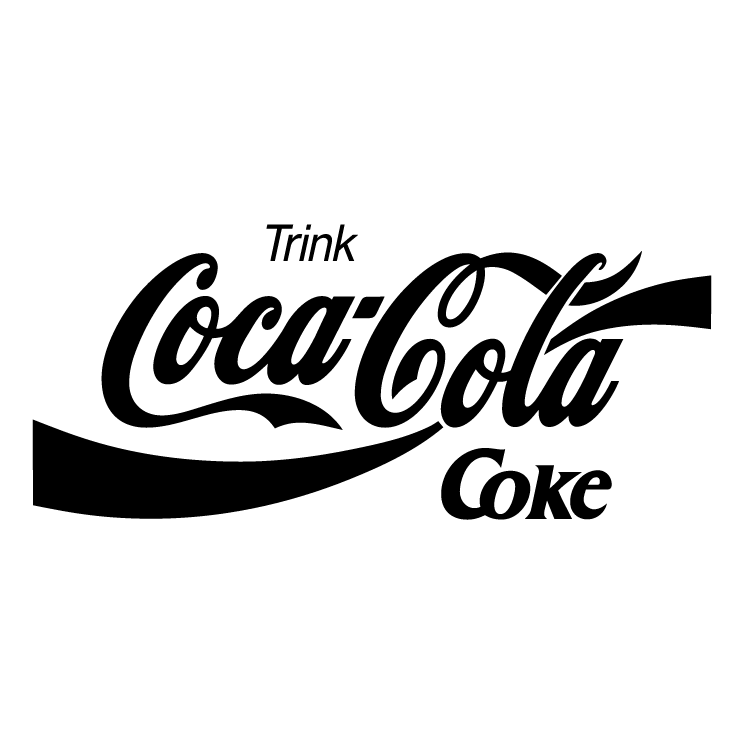 Black Coca-Cola Logo Black Coca-Cola Logo