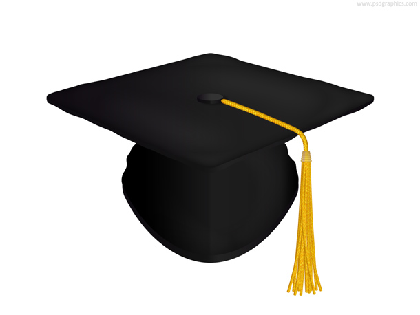 12 Green Graduation Cap PSD Images