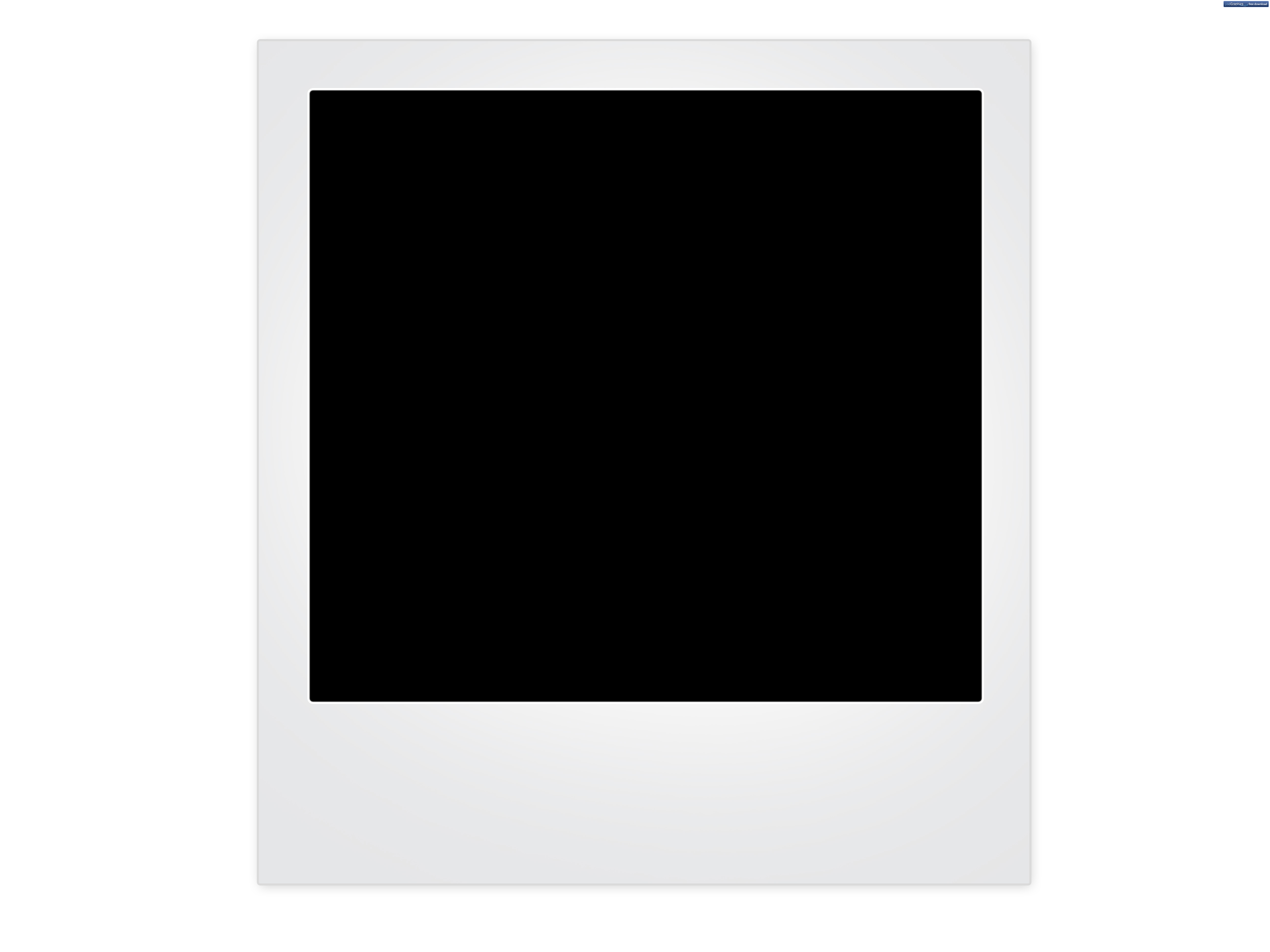 Blank Polaroid Template