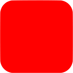 Blank Red App Icon