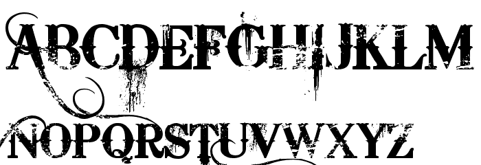 Bleeding Cowboys Font