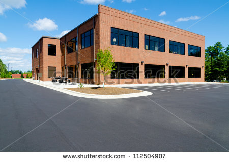 Brick Building In Contemporary Architecture