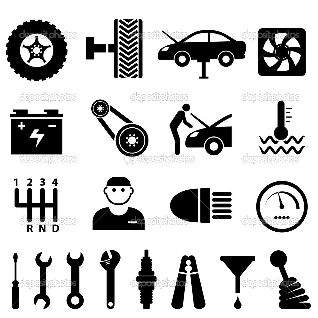 Car Repair Icons