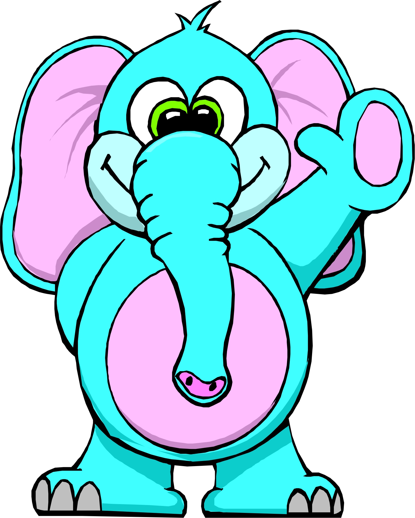 Cartoon Animal Elephant