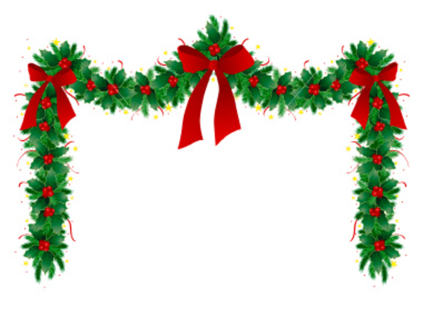 Christmas Garland Clip Art