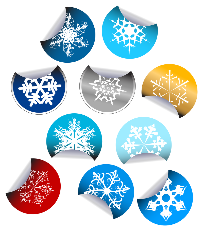 Christmas Snowflake Icons