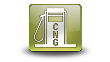 CNG Compressed Natural Gas Fueling Station