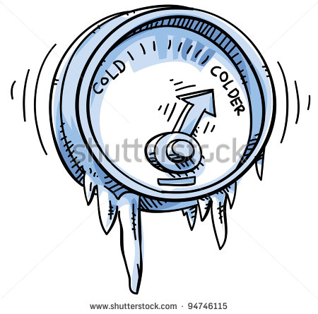 Cold Temperature Gauge Clip Art