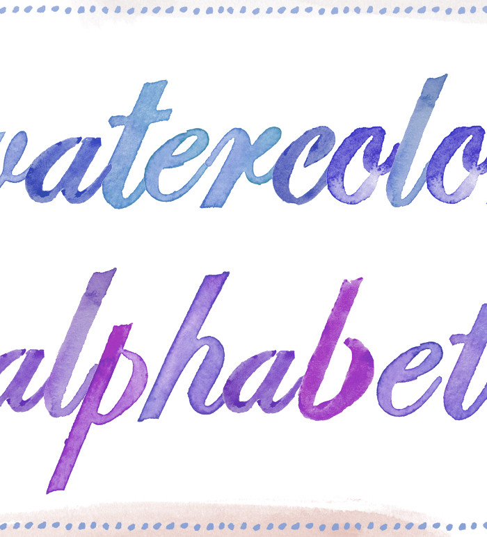 Cursive Alphabet Letters Clip Art