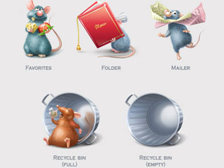 Cute Computer Mouse Icons