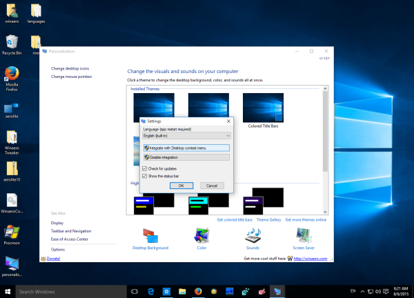 Desktop Display Settings Windows 1.0