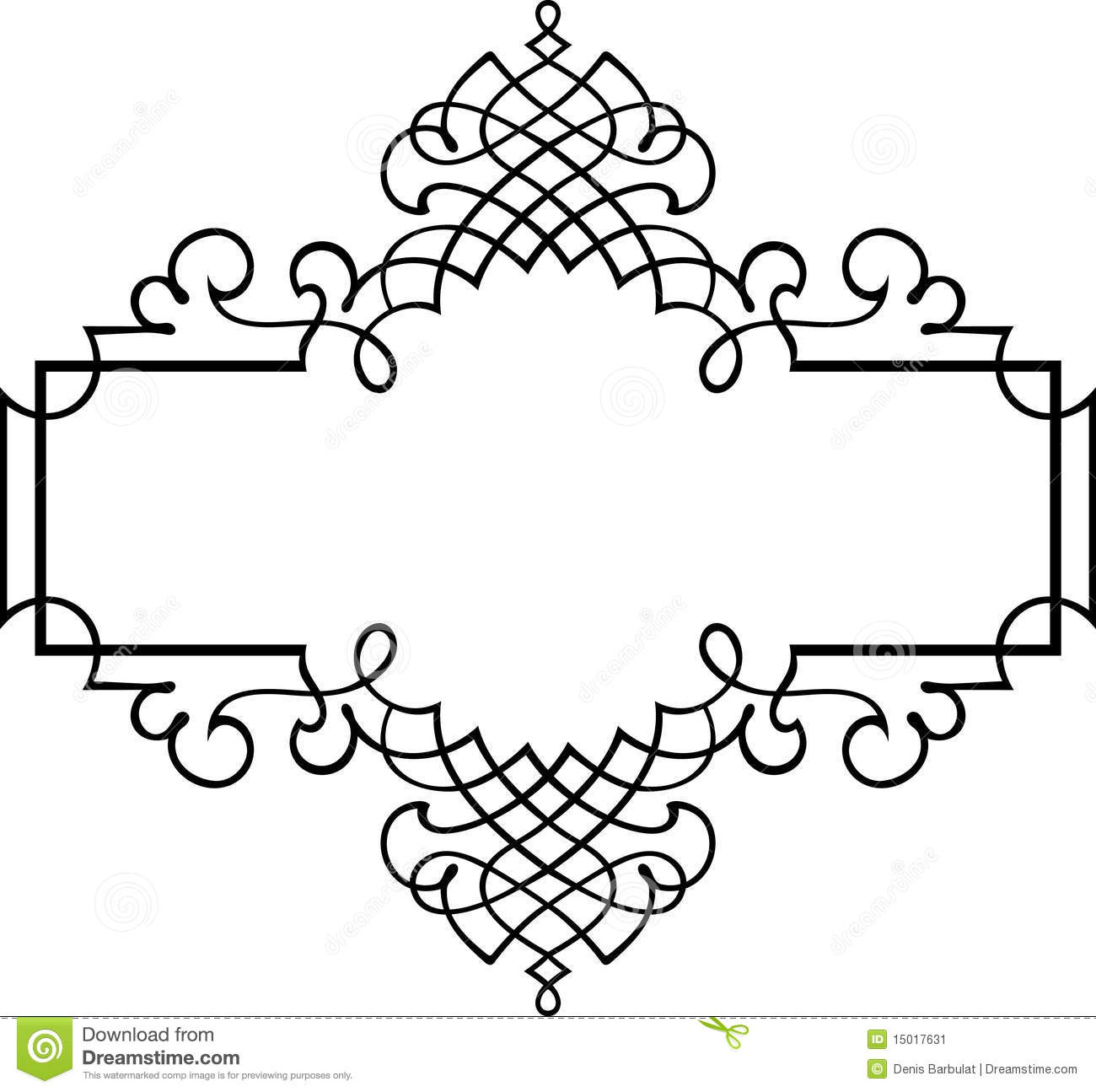 Elegant Frame Vector Art