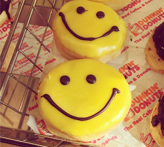 Emoticons Smiley 'S with Donuts
