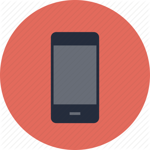 Flat Phone Icon Flat Phone Icon