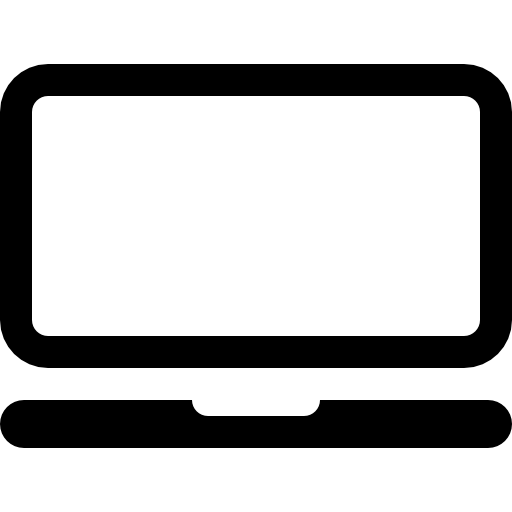 Flat Screen Computer Icon