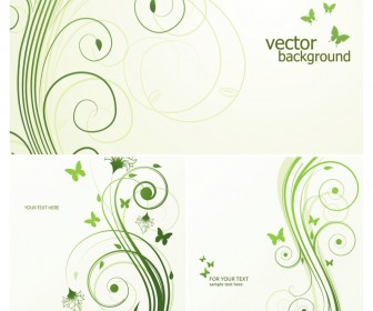 Floral Swirl Vector