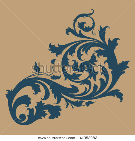 Flourish Silhouette Flourish Silhouette