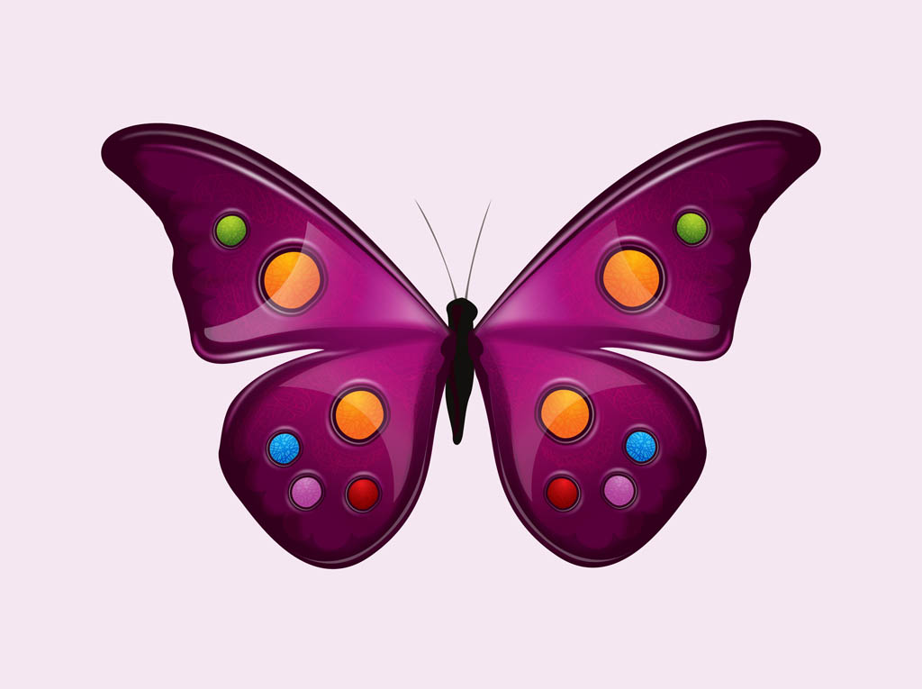Free Butterfly Vector Graphics