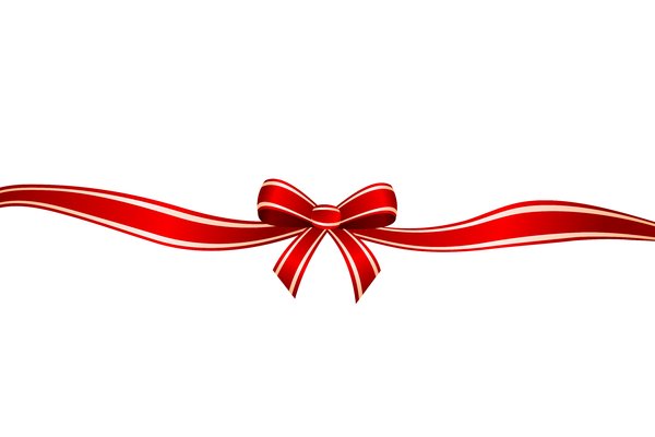Free Christmas Ribbons and Bows