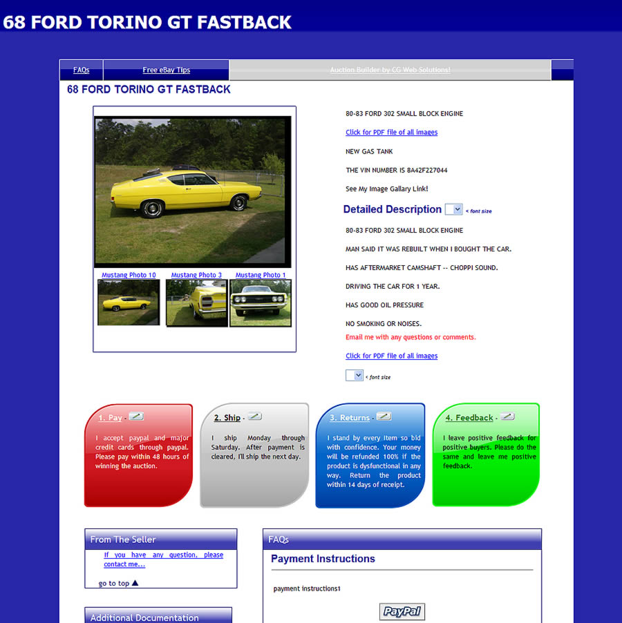 Free eBay Templates Free eBay Templates