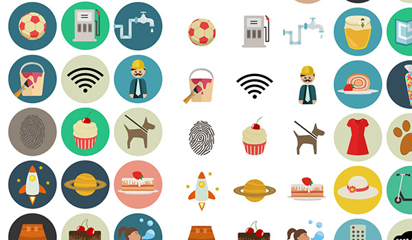 Free Flat Icon Set