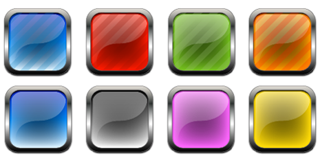 12 More Button PNG Icons Free Images