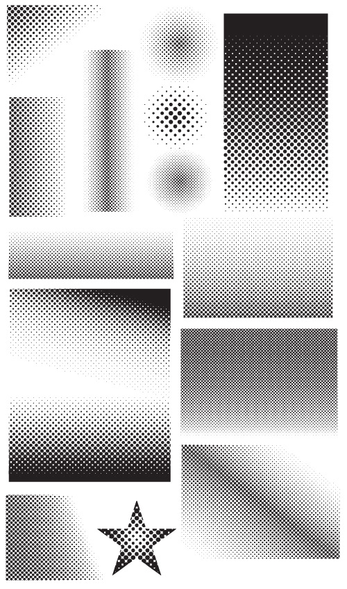 Free Halftone Vector