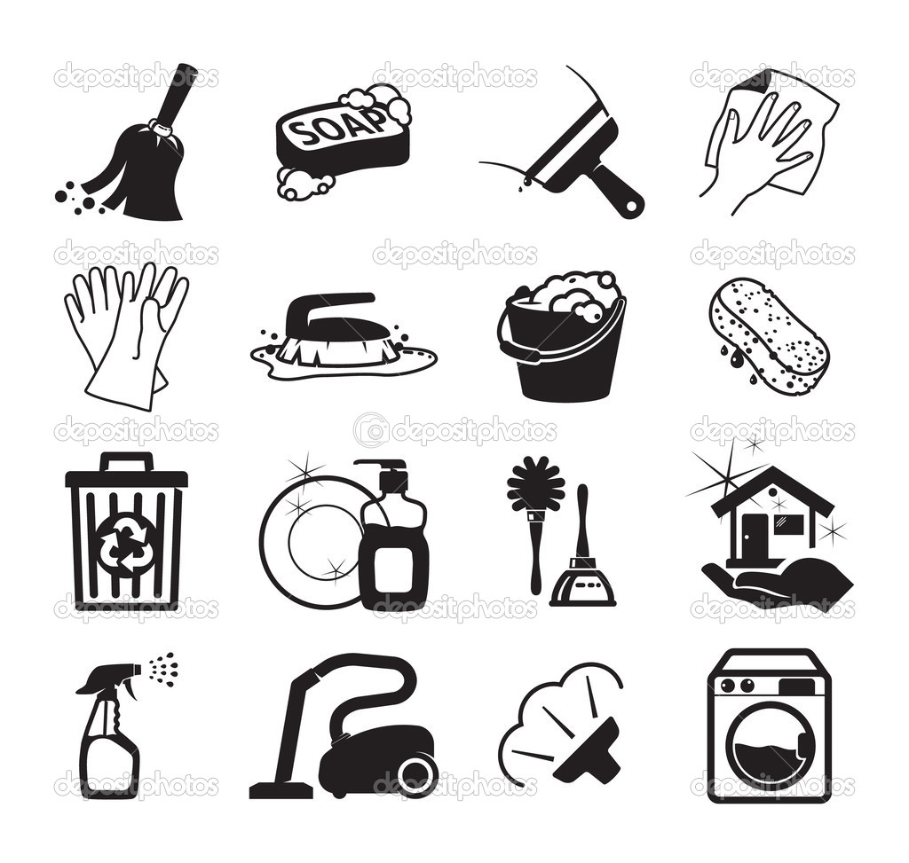 Free Icon Vector Art House Cleaning Images