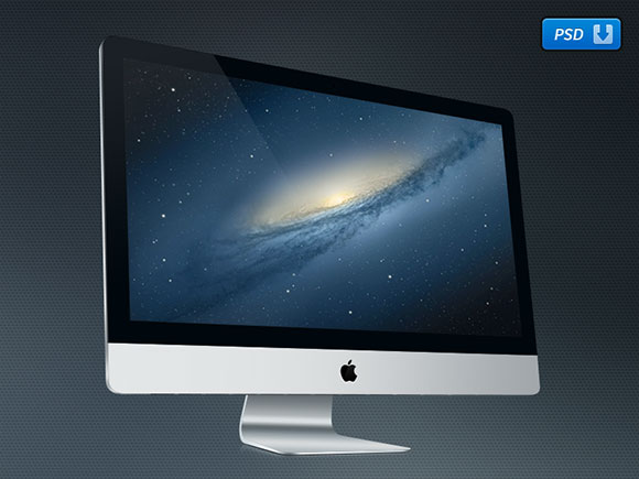 Free iMac Mockup PSD