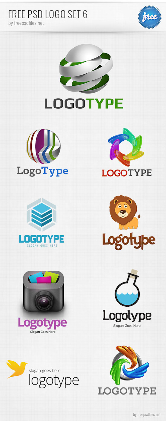 Free Logo Design Templates PSD Free Logo Design Templates PSD